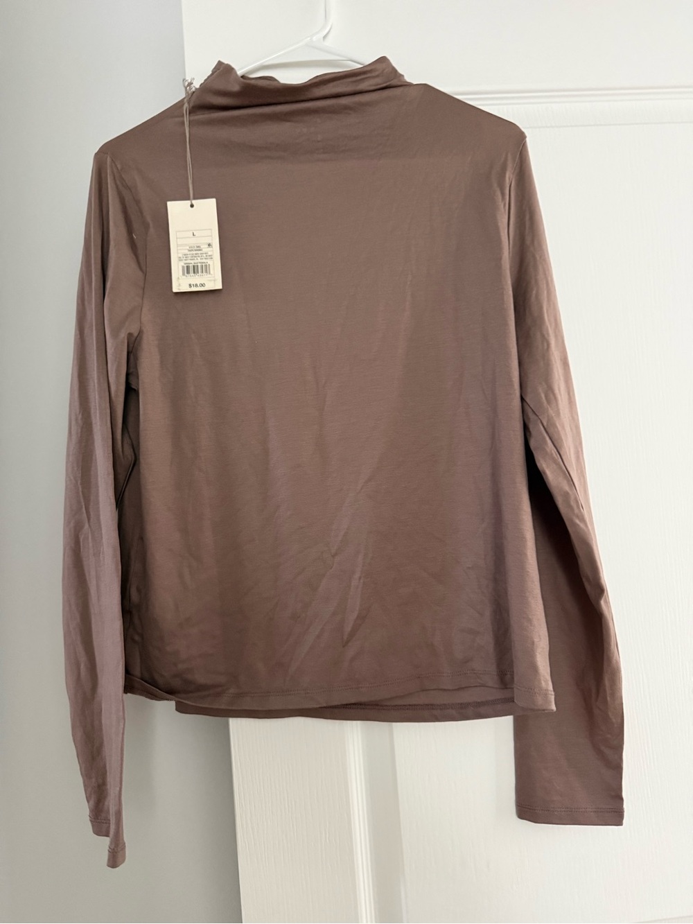 NWT A New Day Long-Sleeve Mock Neck Top